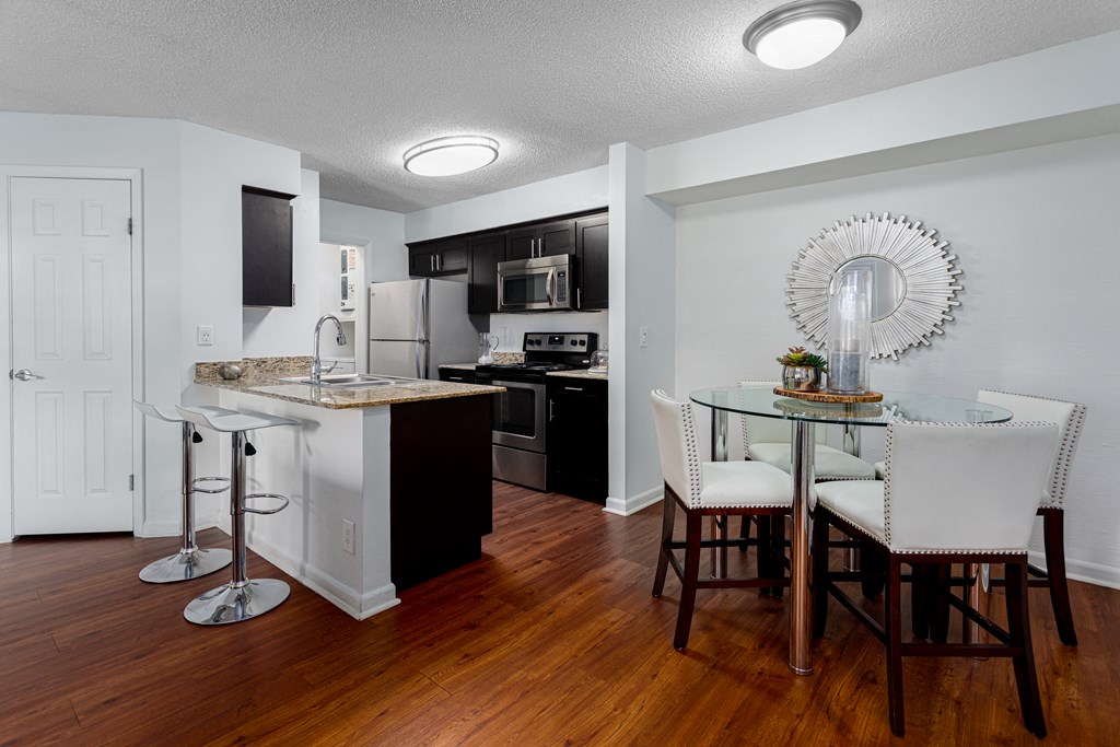 Kitchen and Dining Room at Palms of Boca Del Mar, Florida, 33433
